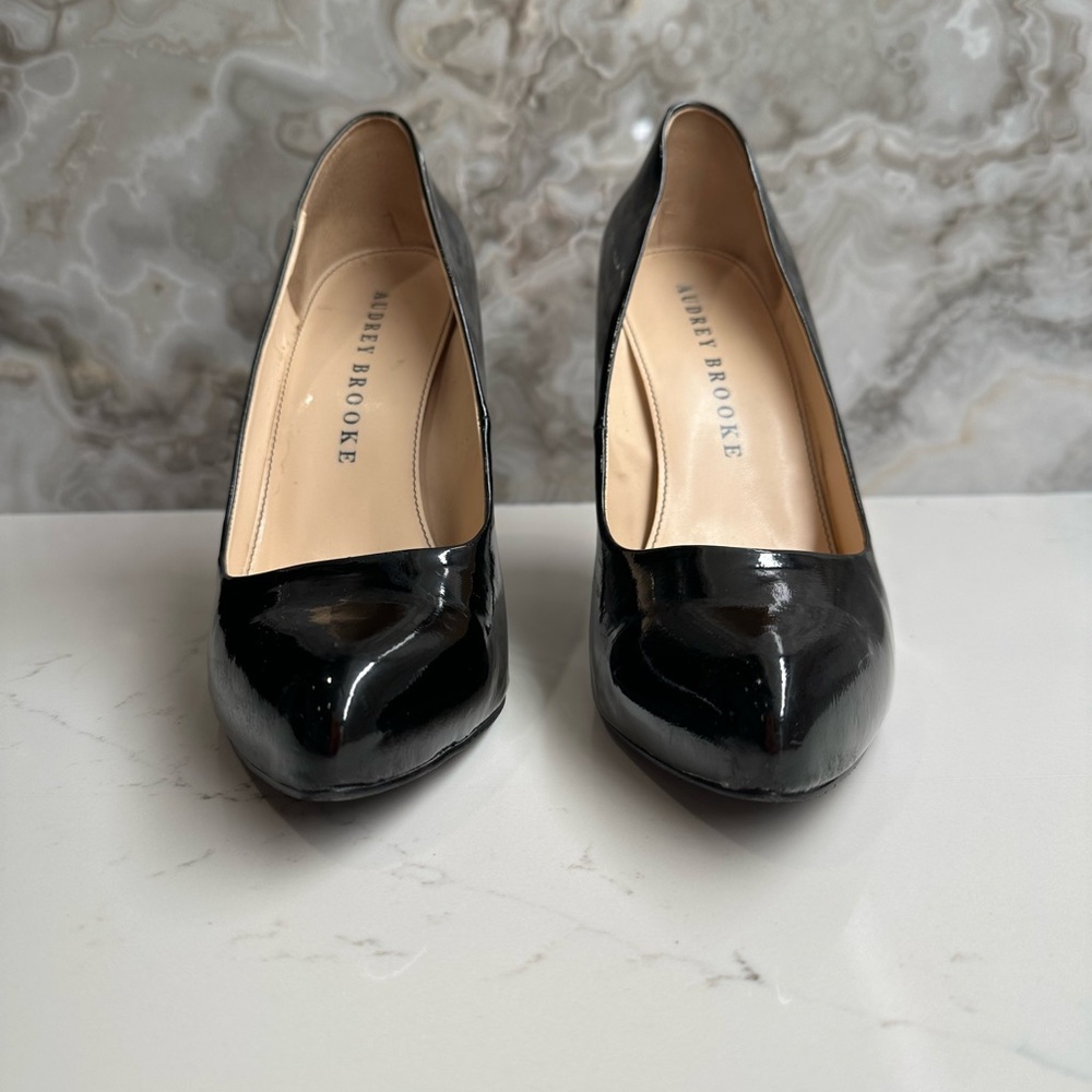 Audrey Brooke Patent Heels